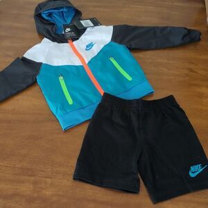 NIKE
BOYS' 2-PIECE JACKET SHORTS SET OUTFIT